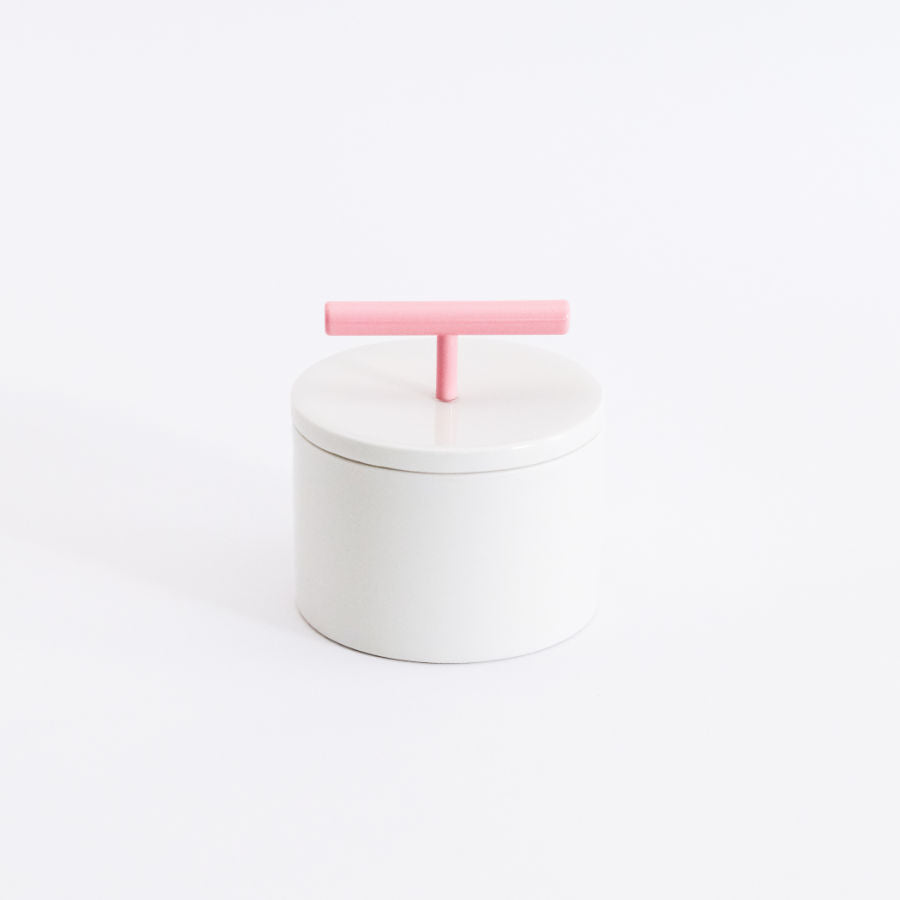 Porzellandose HOOK in rosa von feinesweißes × kolor