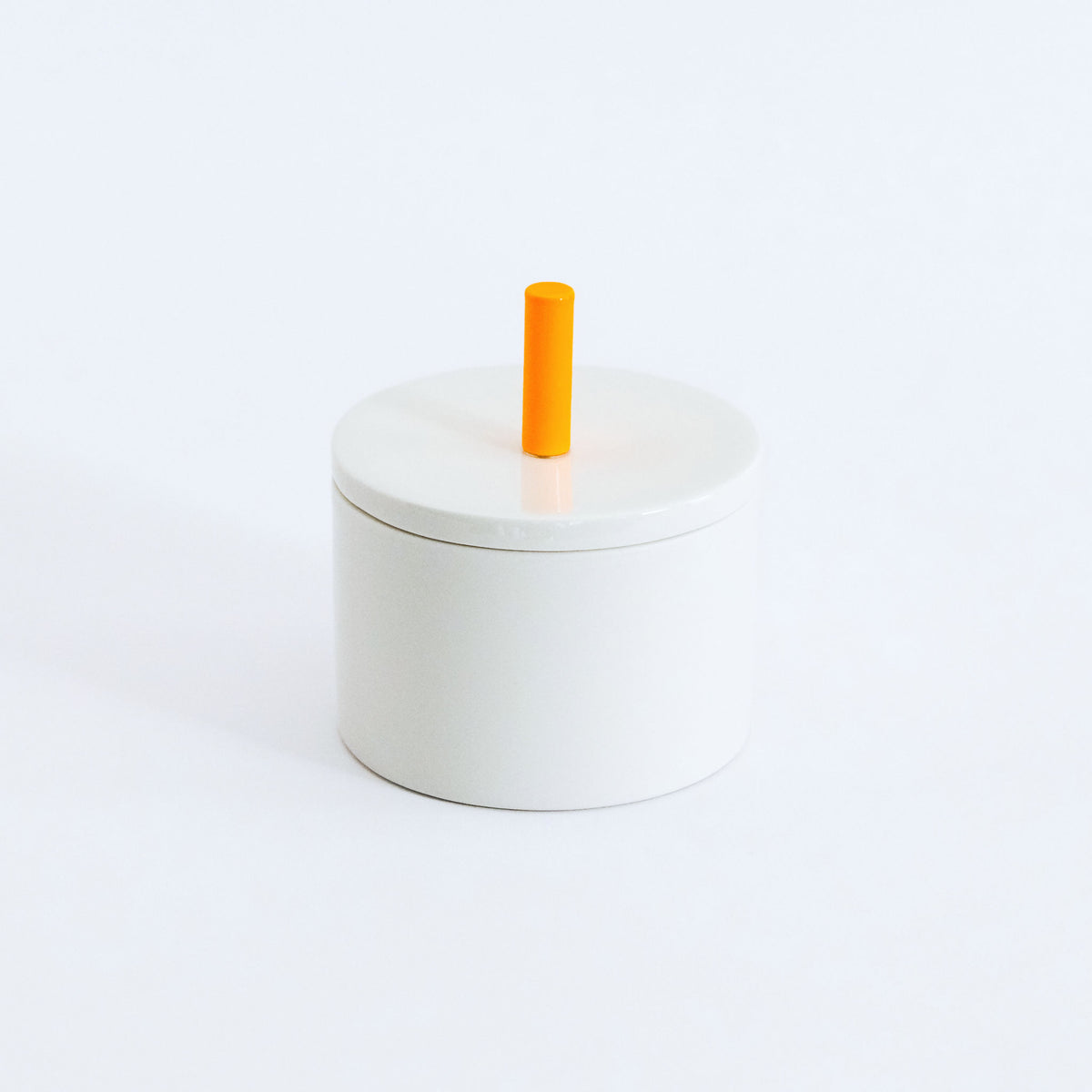 Porzellandose PIN in orange von feinesweißes × kolor
